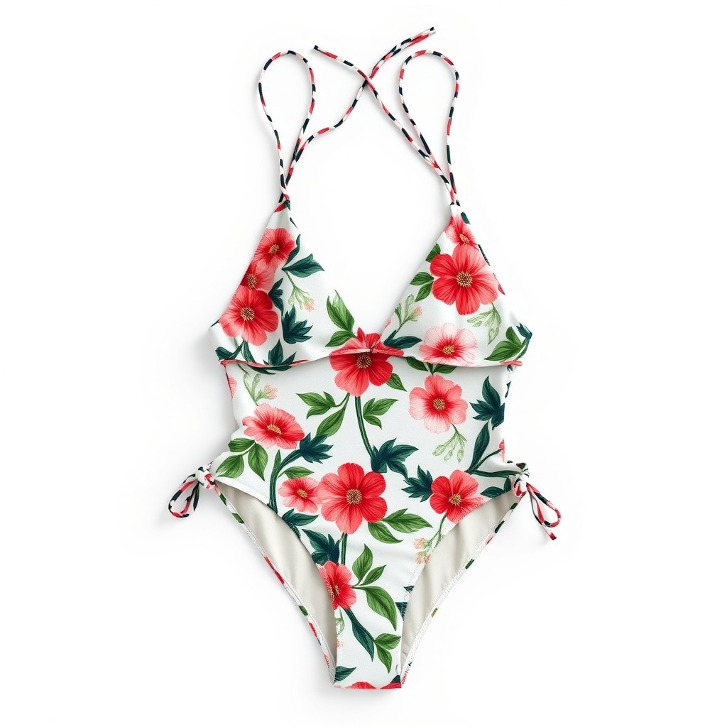 Maillot de bain bikini floral pour femme - Élégance estivale 2023